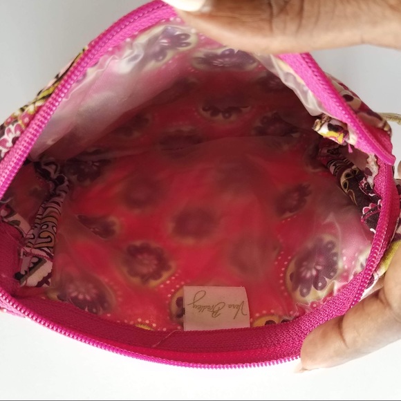 Vera Bradley Small/ Mini Makeup Bag/ tote - Picture 4 of 8